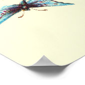 Poster chatons escalades et papillons (Coin)