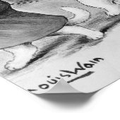 Poster Chats à Noël Louis Wain (Coin)