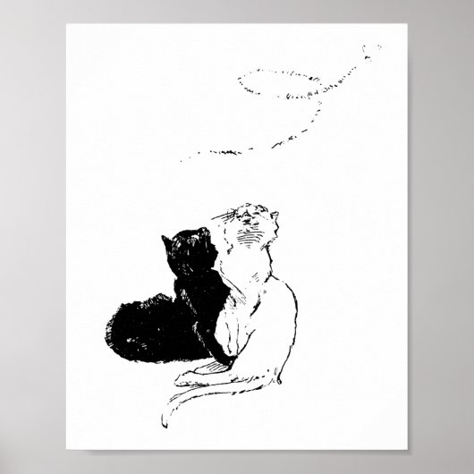 Poster Chats, Alexandre Steinlen (Devant)