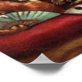 Poster Chats au Théâtre pour Noël Louis Wain (Coin)