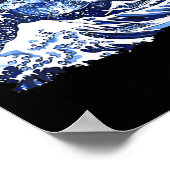 Poster Chats Bleus Vague Pour Kamala Drôle Chat Dame (Coin)