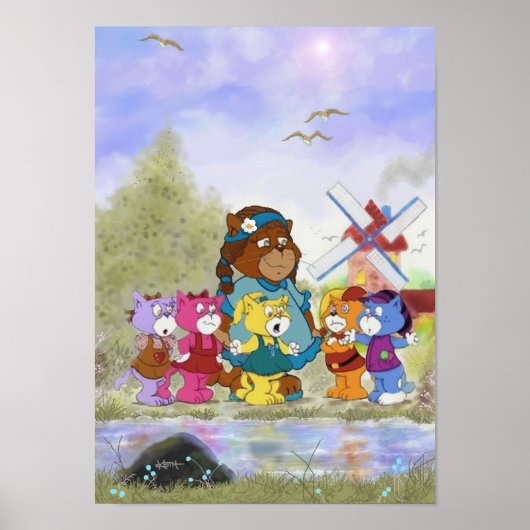 Poster Chats Boomi (Devant)