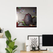 Poster chats cérémoniels II ( chat no 4 ) (Bureau à domicile)