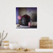 Poster chats cérémoniels II ( chat no 5 ) (Cuisine)