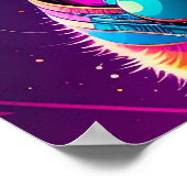 Poster chats colorés (Coin)