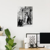 Poster Chats de Louis Wain (Bureau à domicile)