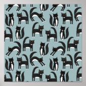 Poster Chats de Tuxedo (Devant)