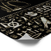 Poster Chats égyptiens et oeil de Horus (Coin)