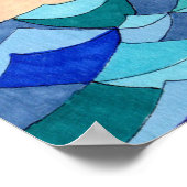 Poster Chats en canoë (Coin)