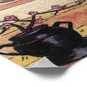 Poster Chats en Kimonos Vintage Louis Wain (Coin)