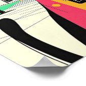 Poster Chats en vacances Visiter l'avenir (Coin)