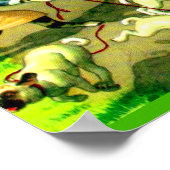 Poster Chats grand public sur motos et vélos (Coin)