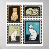 Poster Chats, Julie de Graag (Devant)