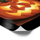Poster Chats noirs et Jack O’Lanterns (Coin)