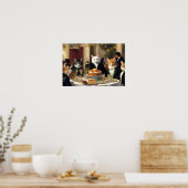 Poster Chats sociaux (Cuisine)