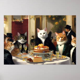 Poster Chats sociaux