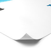 Poster Chats sur mini trampoline, Affichons l'exercice (Coin)