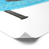 Poster Chats sur mini trampoline, faisons de l'exercice A (Coin)