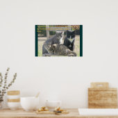 Poster Chats uniques (Cuisine)