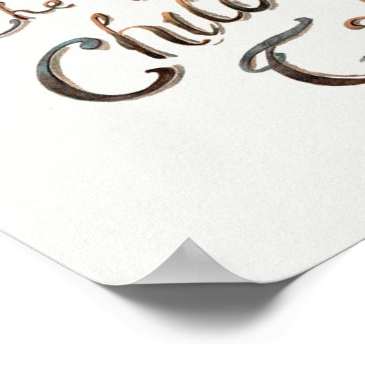 Poster Chats Vintages mignons (Coin)