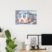 Poster Chattanooga Incline Chemin de fer Peinture Ascente (Bureau à domicile)