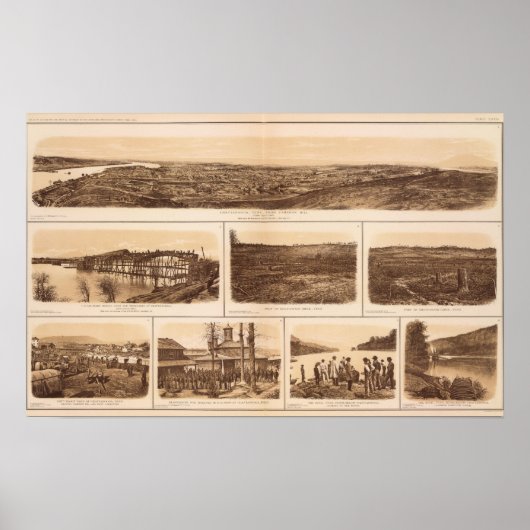 Poster Chattanooga Tennessee (Devant)