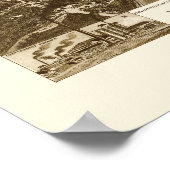 Poster Chattanooga, TN Carte panoramique - 1886 (Coin)