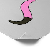 Poster chatte chibi (Coin)