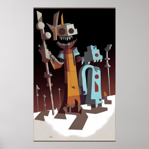 Poster Chatterbox - Ken Gage Surreal Art