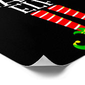 Poster Chatty Elf Funny Matching Family Group Christmas P (Coin)