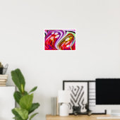 Poster Chaud (Bureau à domicile)