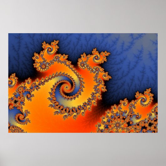 Poster chaud froid triple Twirl (Devant)