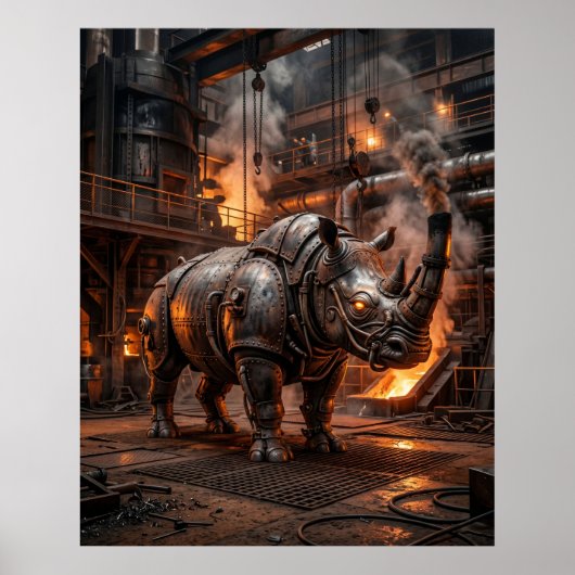 Poster Chaudière Rhino Charge (Devant)