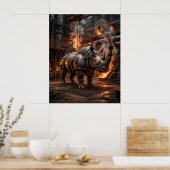 Poster Chaudière Rhino Charge (Cuisine)