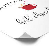 Poster Chauffage à feuillage persistant au Hot Chocolate  (Coin)