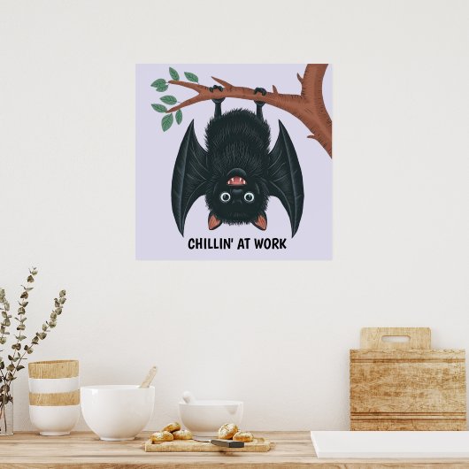 Poster Chauffage de chauve-souris (Cuisine)