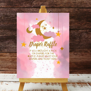 Poster Chauffage Raffle Twinkle Twinkle Little Star Rose