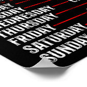 Poster Chauffeur de camion Chauffeur de camion retraité C (Coin)