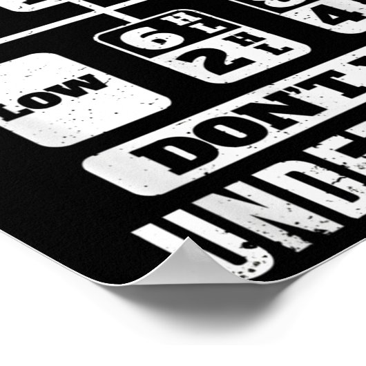 Poster Chauffeur de camion de camion amusant Gear Stick S (Coin)