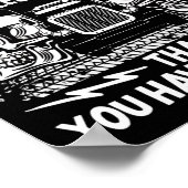 Poster Chauffeur De Camion J'Ai Conduit Plus De Miles Dan (Coin)