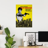 Poster Chauffeur de taxi Travis Bickle (Bureau à domicile)