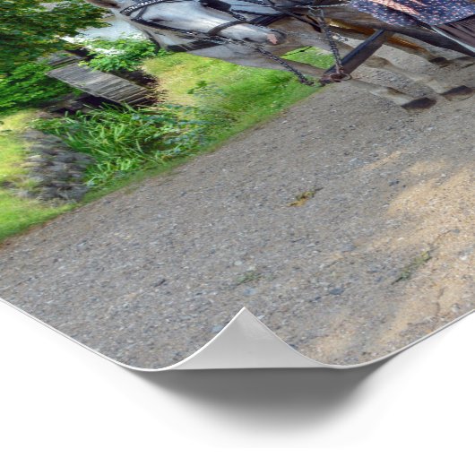 Poster Chauffeur de transport en ville à Aarhus, Danemark (Coin)