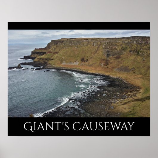Poster Chaussée des Géants Irlande (Devant)