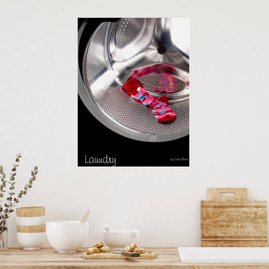 Poster Chaussette rouge (Cuisine)