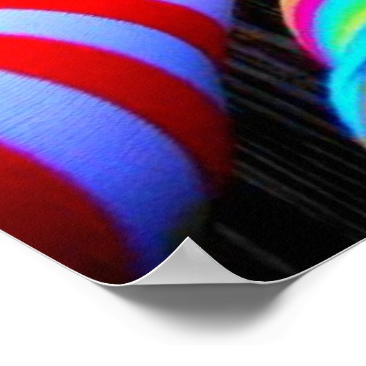 Poster Chaussettes colorées (Coin)