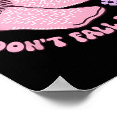 Poster Chaussettes Non Slip Ne Tombent Pas Pour Moi Drôle (Coin)