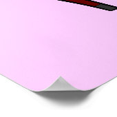 Poster Chaussure-amateur, Donnez à une fille les bonnes c (Coin)