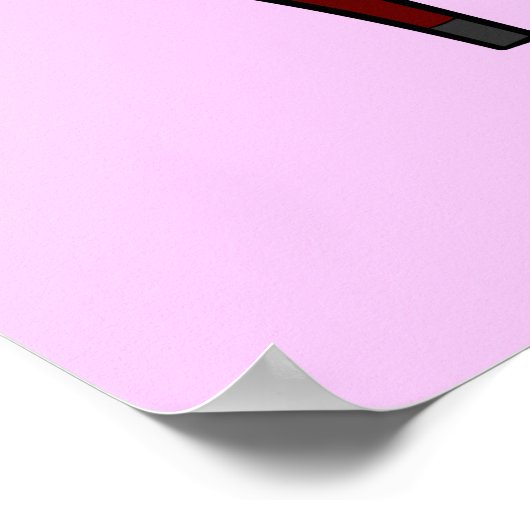 Poster Chaussure-amateur, Donnez à une fille les bonnes c (Coin)