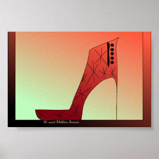 Poster Chaussure de démarrage Mania II