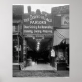 Poster Chaussure Shine Parlor, années 1920 (Devant)